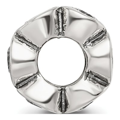 Sterling Silver CZ Bead – view 4