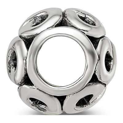 Sterling Silver Infinity Symbol Bead – view 3