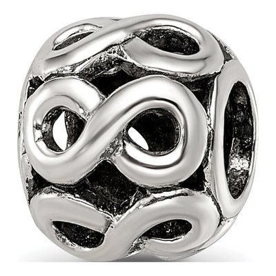 Sterling Silver Infinity Symbol Bead