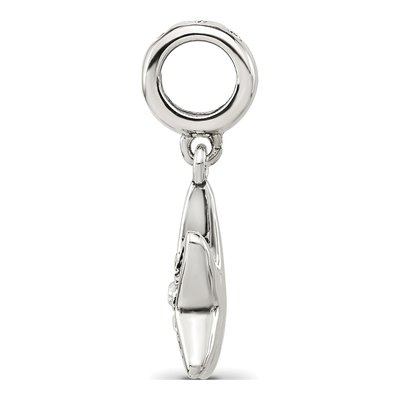 Sterling Silver CZ Starfish Dangle Bead – view 3