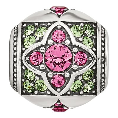 Sterling Silver CZ Bead – view 5