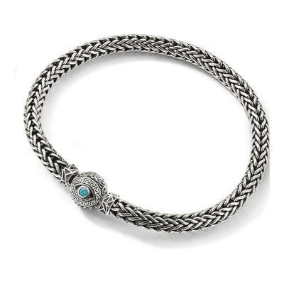Sterling Silver CZ Nazar Eye Bead – view 8