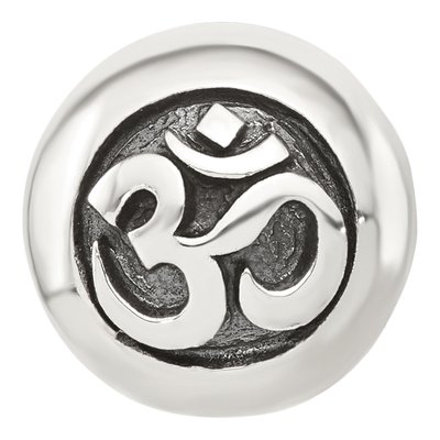 Sterling Silver OM Hinged Bead – view 4