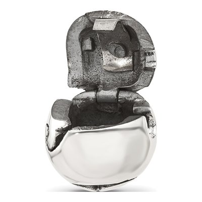 Sterling Silver OM Hinged Bead – view 6