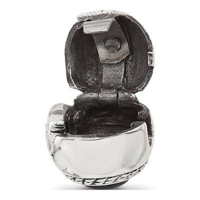 Sterling Silver Onyx Lucky Bead – view 6