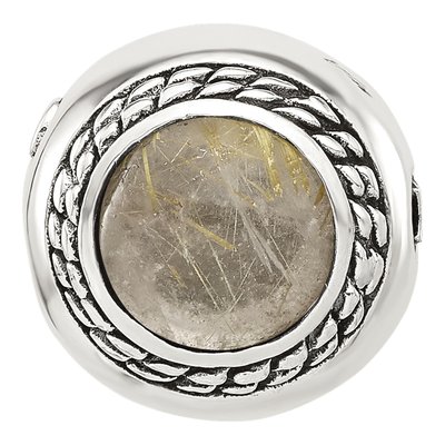 Sterling Silver Carnelian Bead – view 4