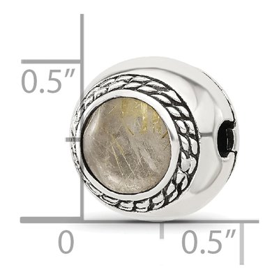 Sterling Silver Carnelian Bead – view 7
