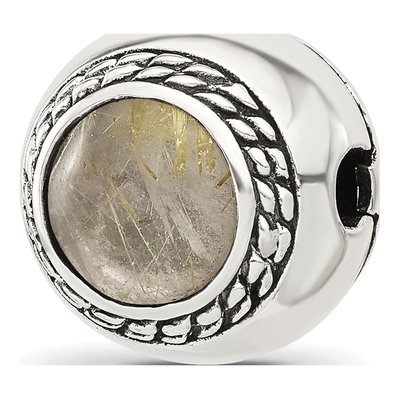 Sterling Silver Carnelian Bead