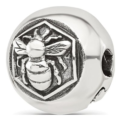 Sterling Silver Bee Bead