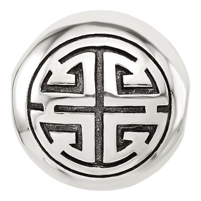 Sterling Silver Round Fancy Hinged Bead – view 5