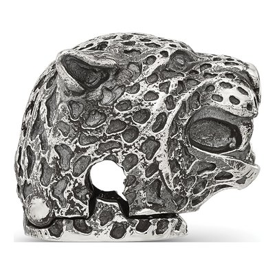 Sterling Silver Jaguar Bead – view 3