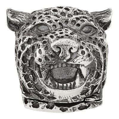 Sterling Silver Jaguar Bead – view 4