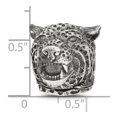 Sterling Silver Jaguar Bead – view 7