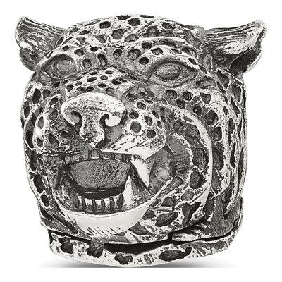 Sterling Silver Jaguar Bead