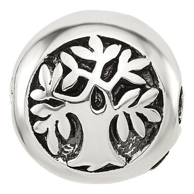 Sterling Silver Tree of Life Hinged Bead – view 4