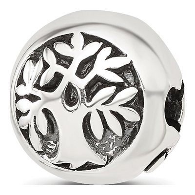 Sterling Silver Tree of Life Hinged Bead