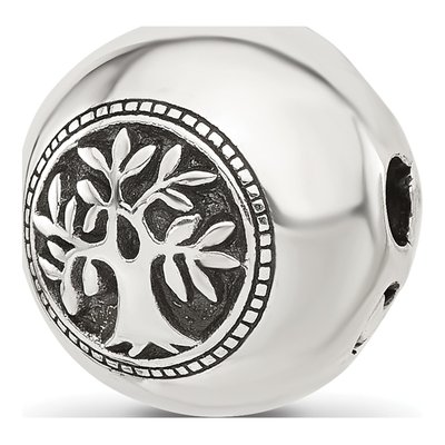 Sterling Silver Tree of Life Bead