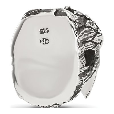 Sterling Silver Eagle Head Hinged Bead – view 4