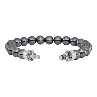 Sterling Silver Hematite Bracelet – view 3