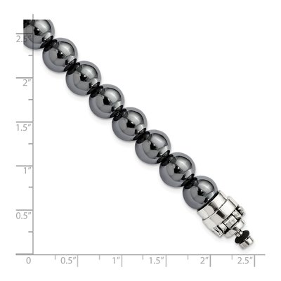 Sterling Silver Hematite Bracelet – view 7