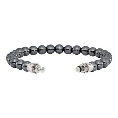 Sterling Silver Hematite Bracelet – view 3