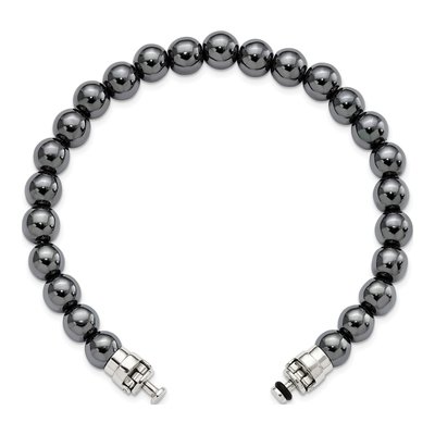 Sterling Silver Hematite Bracelet – view 4
