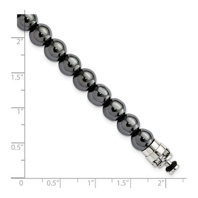 Sterling Silver Hematite Bracelet – view 7
