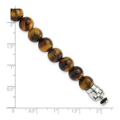 Sterling Silver Tiger's Eye Bracelet – view 7