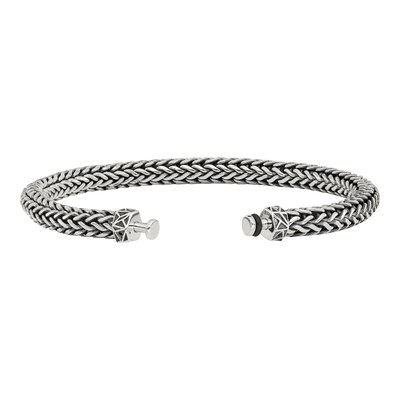Sterling Silver Wheat Bracelet – view 3