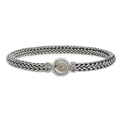 Sterling Silver Wheat Bracelet – view 6