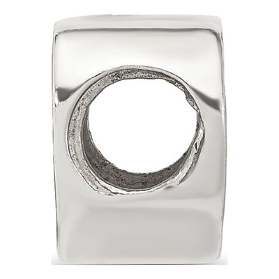 Sterling Silver Switzerland Flag Heart Bead – view 4