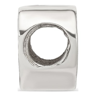 Sterling Silver UK Flag Heart Bead – view 3