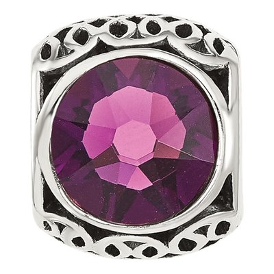 Sterling Silver Crystal Bead – view 5