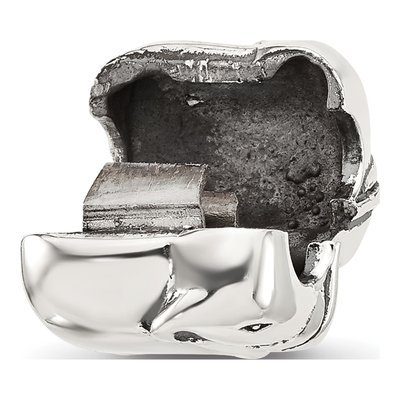 Sterling Silver Elephant Clip Bead – view 6