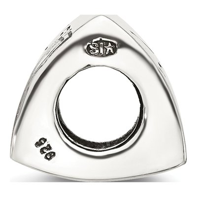 Sterling Silver Grad Cap Bead – view 3
