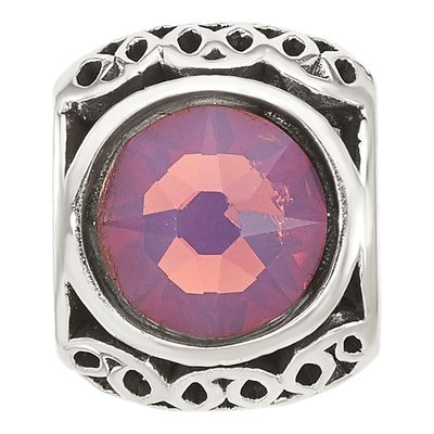 Sterling Silver Crystal Bead – view 4