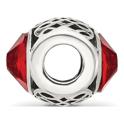 Sterling Silver Crystal Bead – view 2