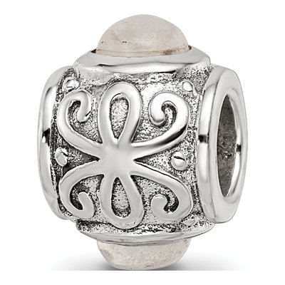Sterling Silver Moonstone Bead – view 7