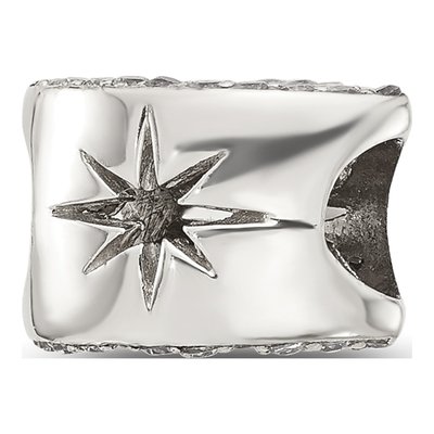 Sterling Silver CZ Enameled Eye Bead – view 5