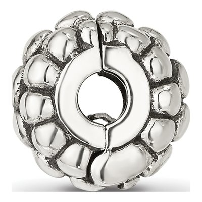 Sterling Silver Clip Bead – view 3