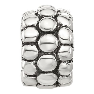 Sterling Silver Clip Bead – view 4