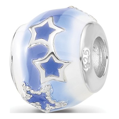 Sterling Silver Star Bead – view 5