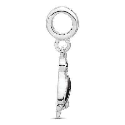Sterling Silver CZ Toucan Dangle Bead – view 3