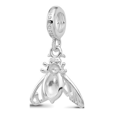 Sterling Silver Enameled Bee Dangle Bead – view 5