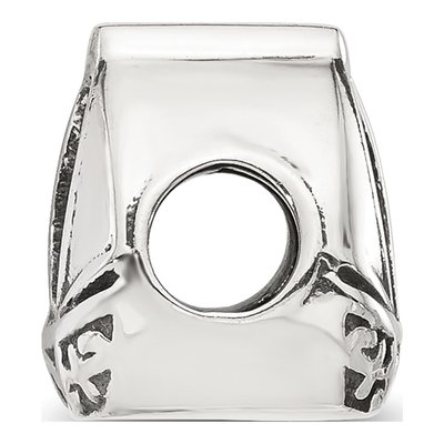 Sterling Silver Sailboat Bead – view 3