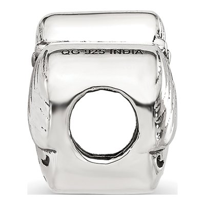 Sterling Silver Little Girl Head Bead – view 3