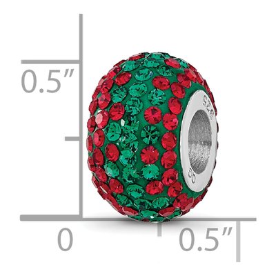 Sterling Silver Crystal Bead – view 6
