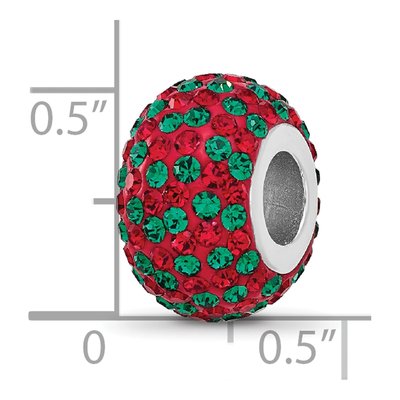 Sterling Silver Crystal Bead – view 6