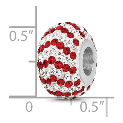 Sterling Silver Crystal Bead – view 6