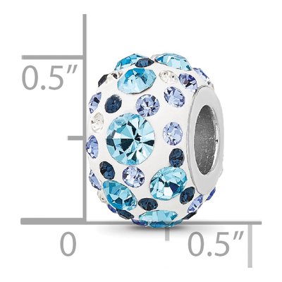 Sterling Silver Crystal Bead – view 6